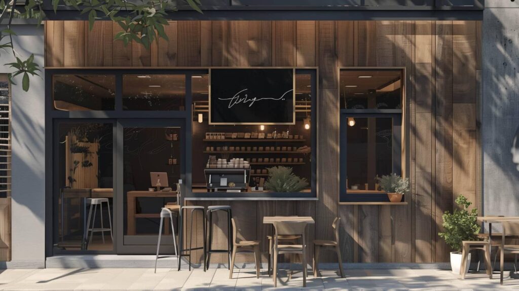 ไอเดียแต่งร้านกาแฟ ด้วยวัสดุธรรมชาติ