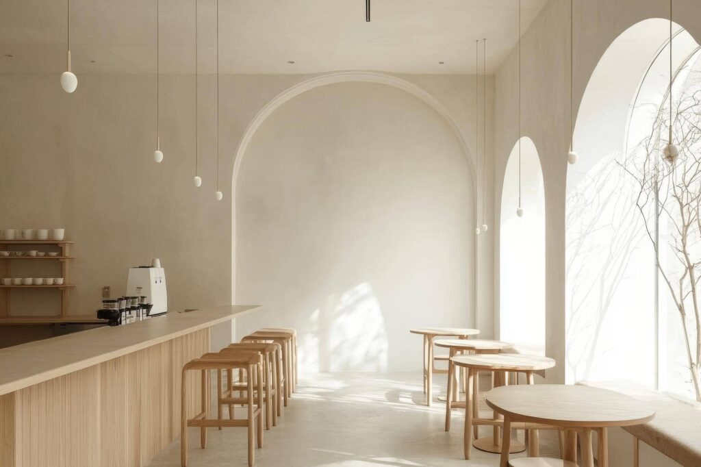 ไอเดียแต่งร้านกาแฟ สไตล์มินิมอล
