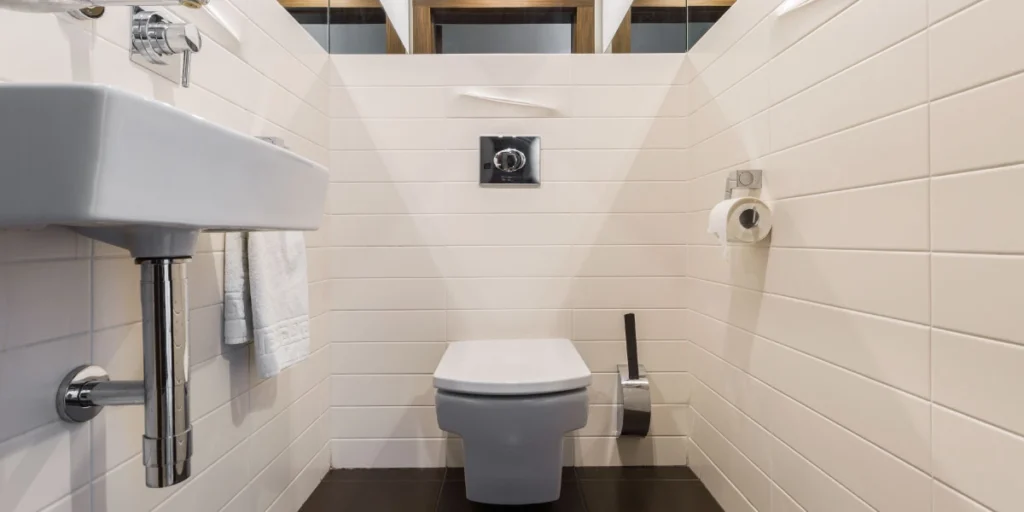 ไอเดียรีโนเวทห้องน้ำร้านอาหารสไตล์มินิมอล