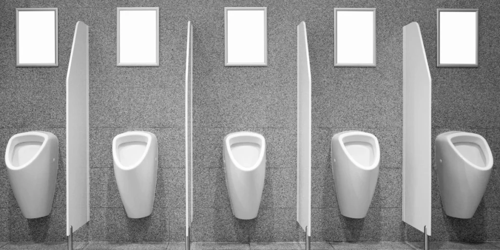 รีโนเวทห้องน้ำร้านอาหารสไตล์ Monochrome