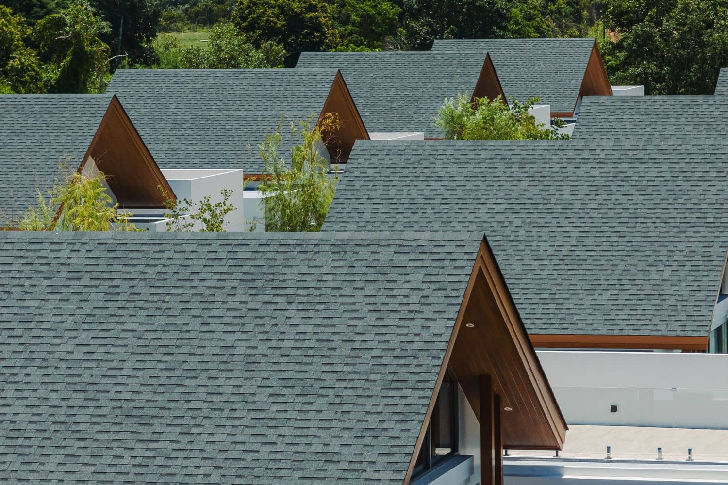 หลังคาหมู่บ้านจัดสรร